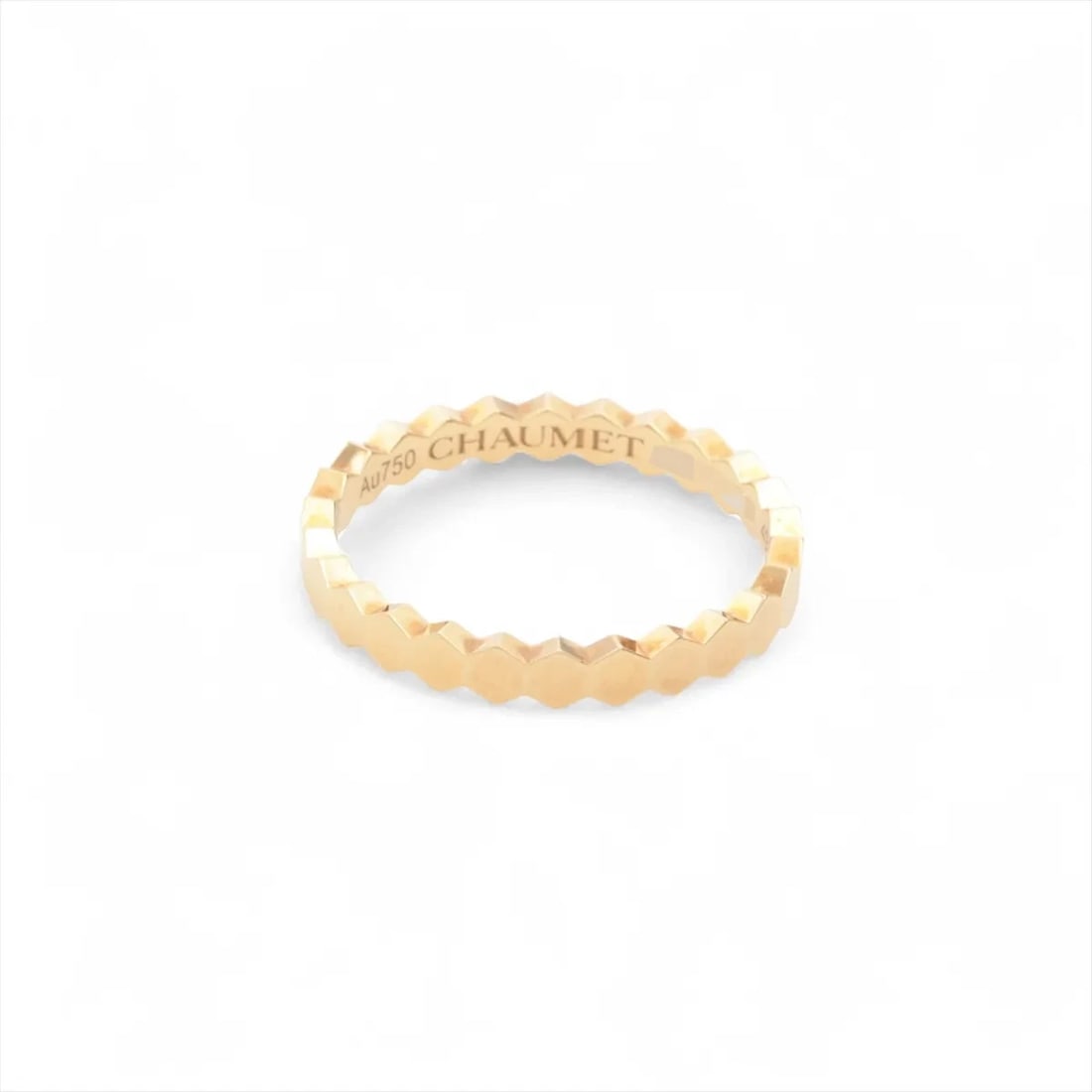 CHAUMET BE MY LOVE RING 750(YG): Chaumet Be My Love Ring 750(YG) Brand: Chaumet Type: Ring Material: 750(YG) Color: Yellow Gold Size: 4.75 - 5 US Accessories: None Accessories Notice: When purchasing pre-owned goods, please