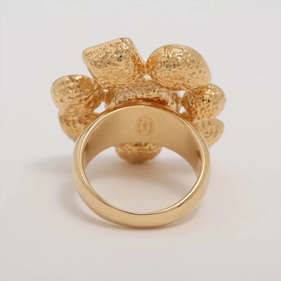 CHANEL COCO MARK RING GP GOLD - 2