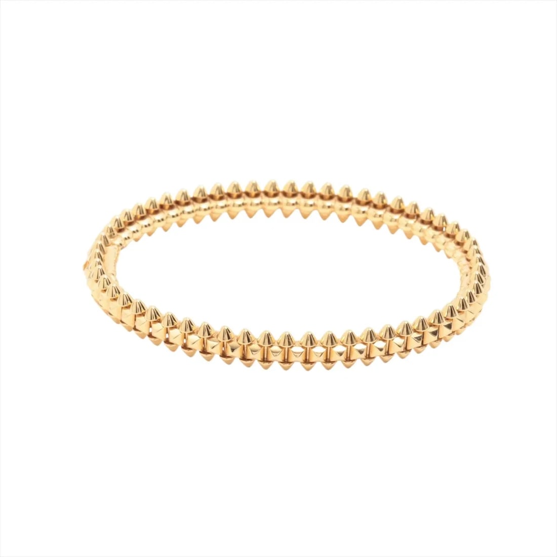 CARTIER CRASHING DOO CARTIER SM BRACELET 750(YG): Cartier crashing Doo Cartier SM Bracelet 750(YG) Brand: Cartier Type: Bracelet Material: 750(YG) Color: Yellow Gold Size: Bracelet length:14.8 Accessories: None Accessories Notice: When