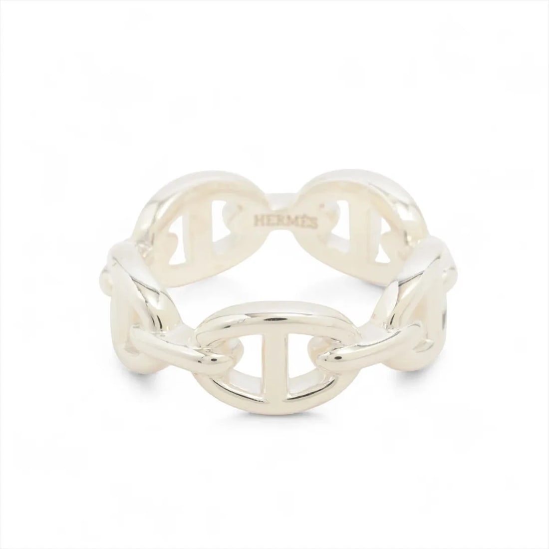HERMÈS CHAÎNE D'ANCRE ENCHAINEE RING 925 SILVER (1 of 2)