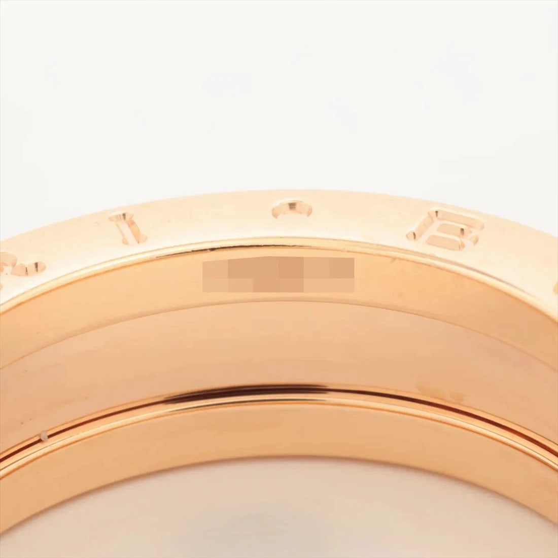 BVLGARI B.ZERO 1 LOCK RING 750 (PG) × CERAMIC - 2