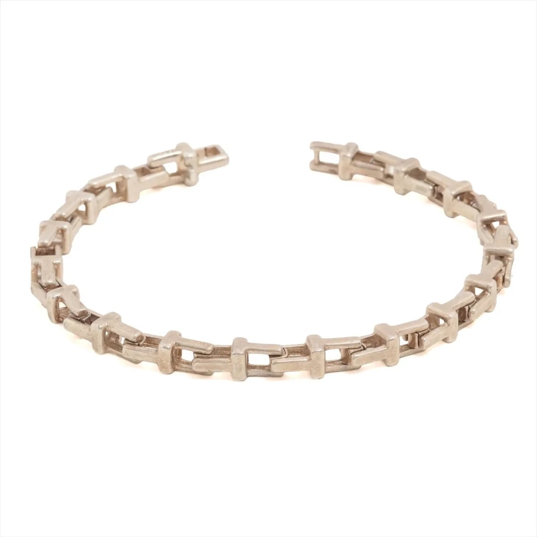 TIFFANY T NARROW CHAIN BRACELET 925 SILVER: Tiffany T narrow Chain Bracelet 925 Silver Brand: Tiffany Type: Bracelet Material: 925silver Color: Silver Size: Bracelet length:16 Accessories: None Accessories Notice: When purchasing
