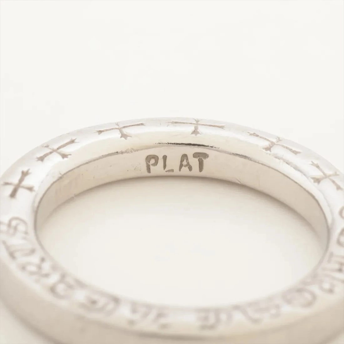 CHROME HEARTS NTFL RING PLAT - 2