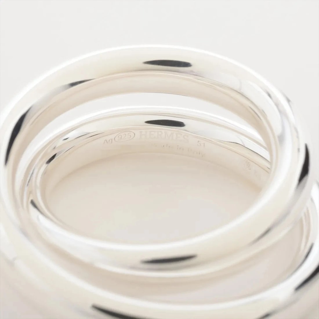 HERMES VERTIGES RING 925 SILVER - 3