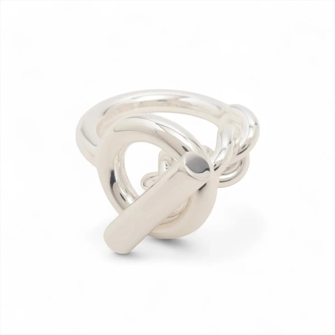 HERMES CROISET RING 925 SILVER (1 of 3)