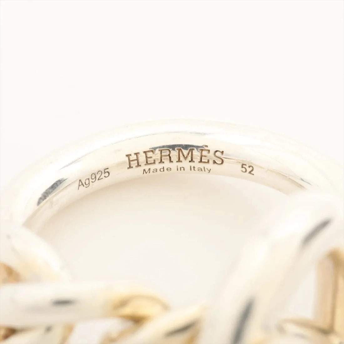 HERMES CROISETTE PM RING 925 SILVER - 3