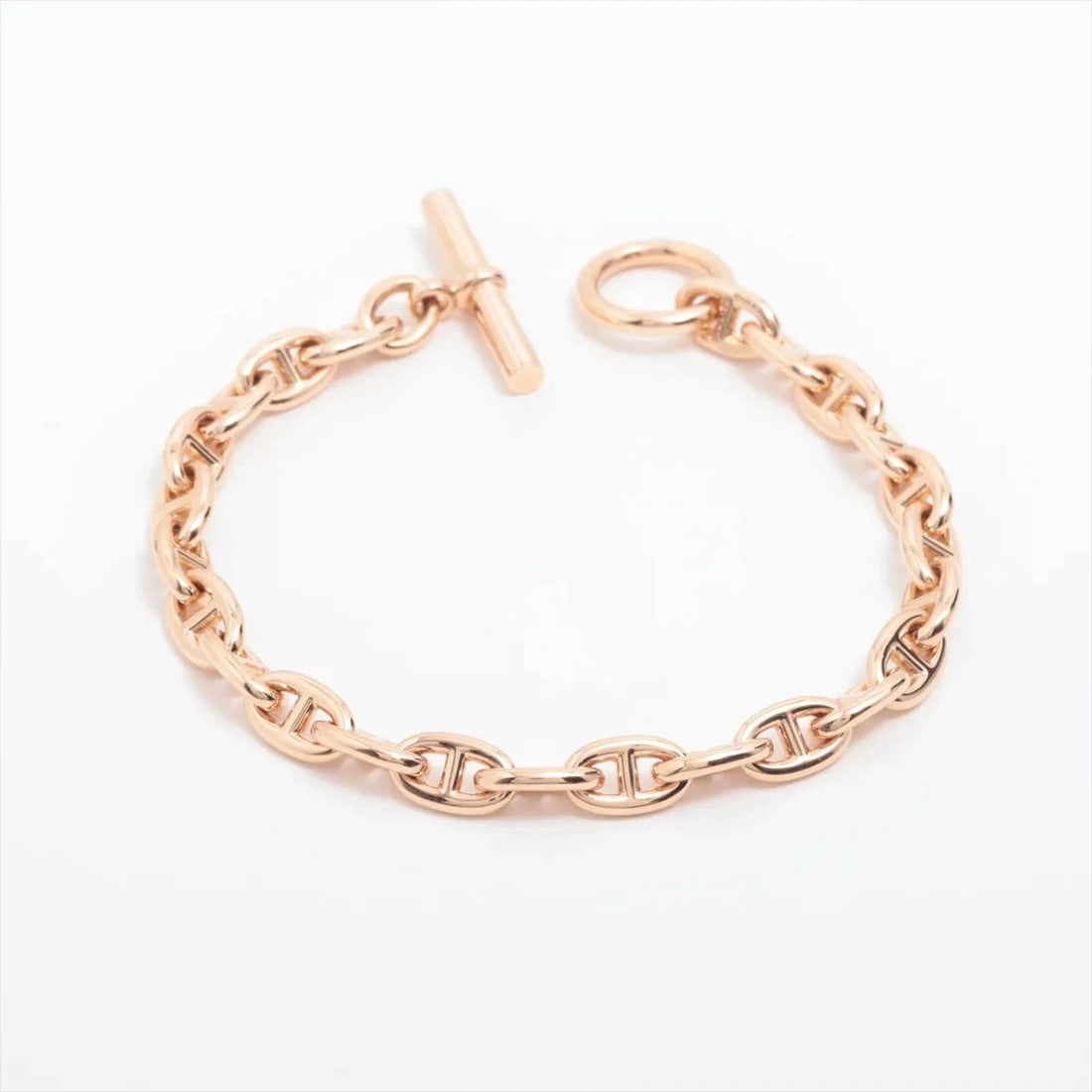 HERMES CHAINE D'ANCRE TPM BRACELET: Hermes Chaine d'Ancre TPM Bracelet Brand: Hermes Type/Style: Bracelet Material: None, Color: Not Specified Size: Bracelet length:17 Accessories: None Accessories Notice: When purchasing
