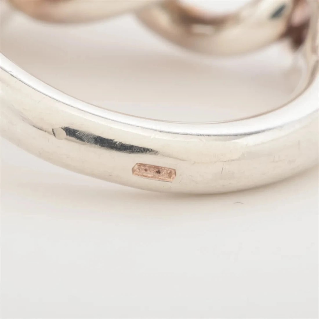 HERMES CROISET RING 925 SILVER - 3