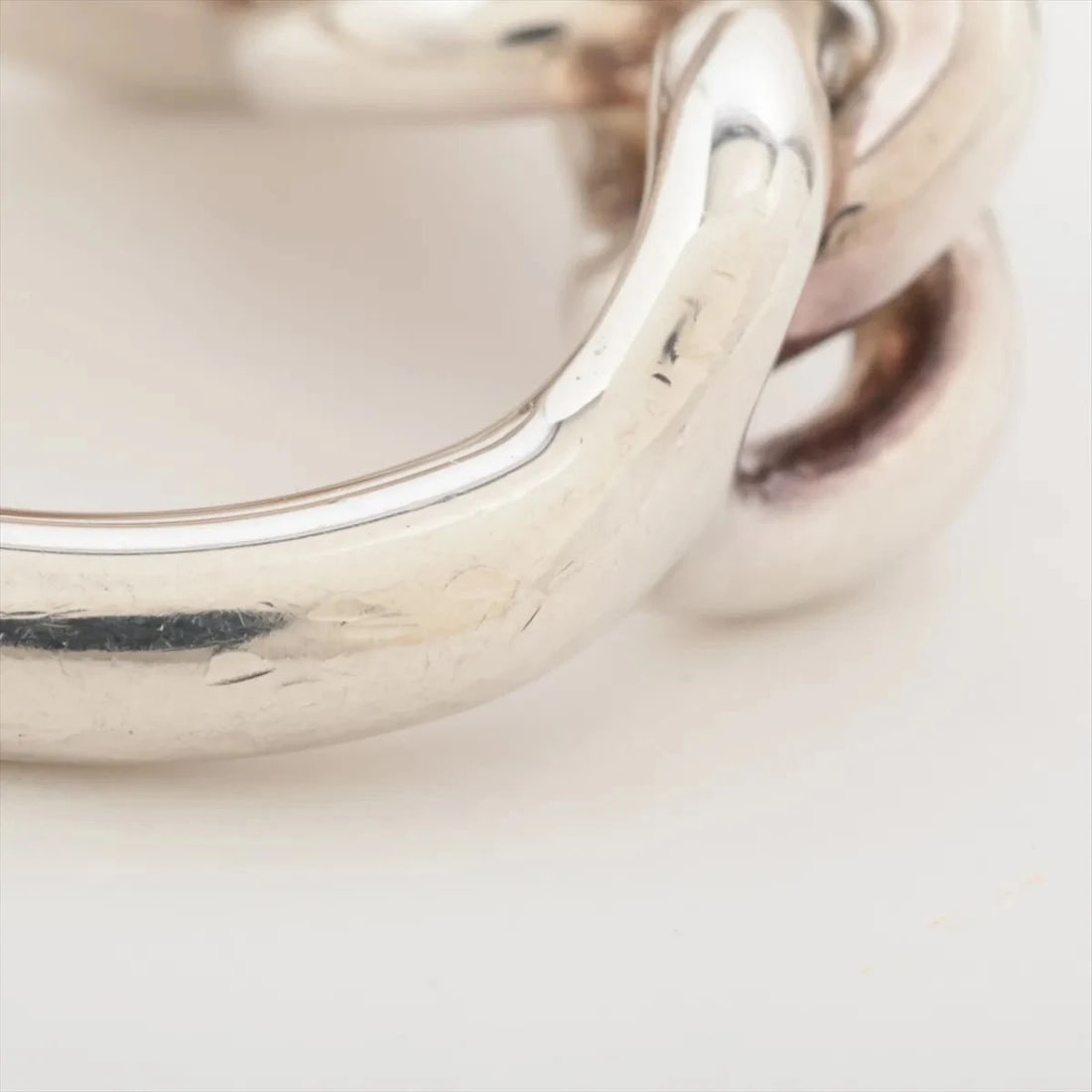 HERMES CROISET RING 925 SILVER - 4