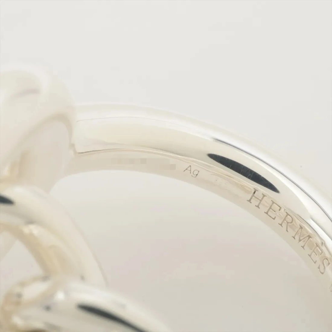 HERMES CROISET RING 925 SILVER - 3