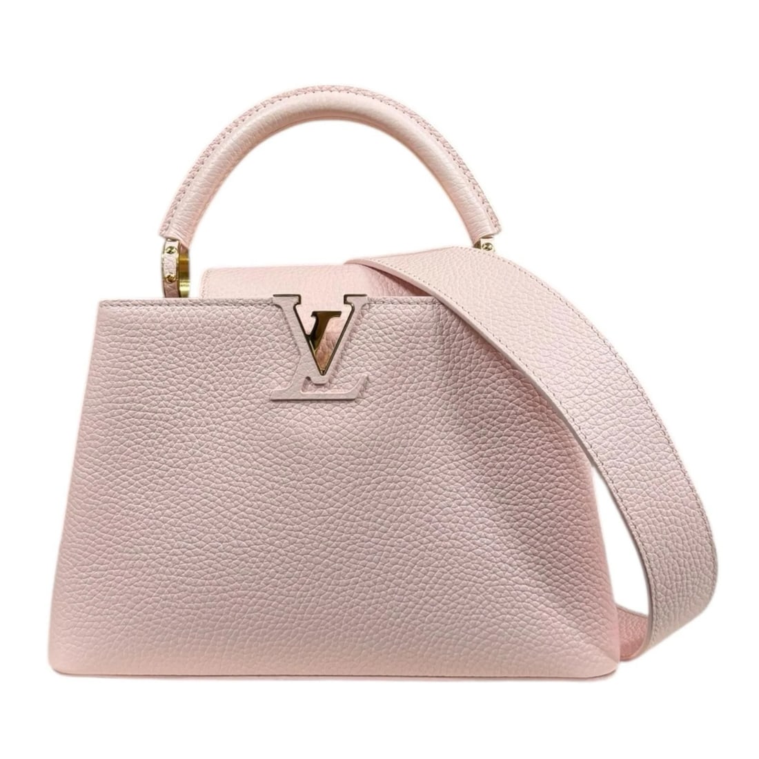 LOUIS VUITTON SHOULDER BAG: LOUIS VUITTON Shoulder Bag Brand: LOUIS VUITTON Type: Shoulder Bag Material/Exterior Material: Taurillon Clemence Leather Color/Exterior Color: pink Size: W10.4 x H7.1 x D3.5inch