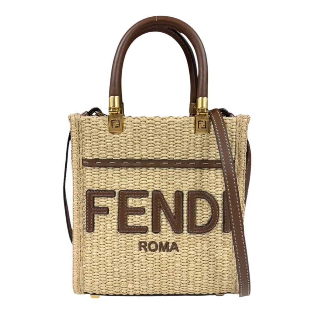 FENDI SHOULDER BAG CROSS BODY COTTON: FENDI Shoulder Bag Cross Body cotton Brand: FENDI Type: Shoulder Bag Material/Exterior Material: cotton Color/Exterior Color: beige / Brown Size: W6.5 x H6.9 x D2.6inch Handle:8.7inch