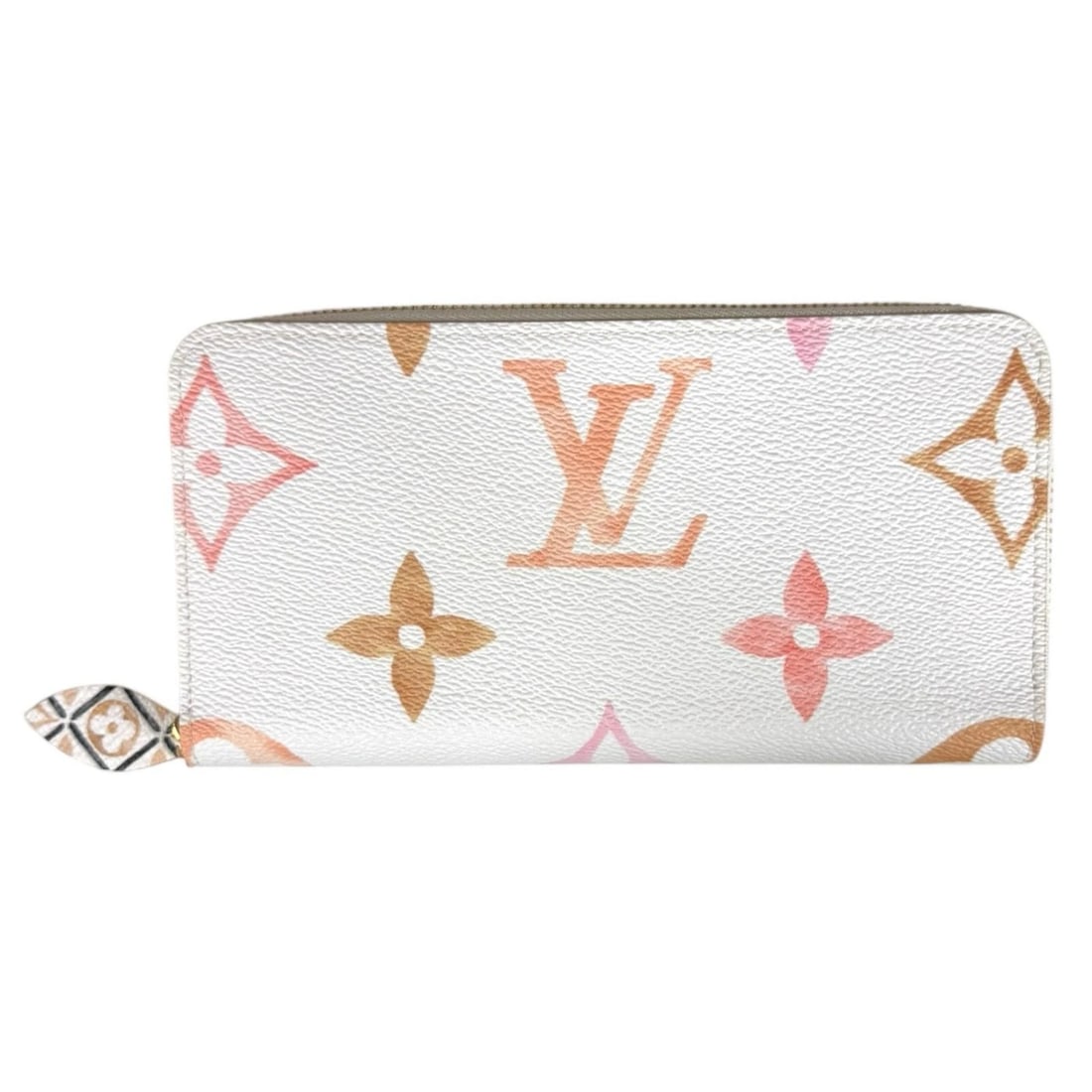 LOUIS VUITTON PURSE MONOGRAM: LOUIS VUITTON purse Monogram Brand: LOUIS VUITTON Type: purse Material/Exterior Material: Monogram Ann Platt Color/Exterior Color: white / pink Size: W7.7 x H4.1x D0.8inch Accessories: None