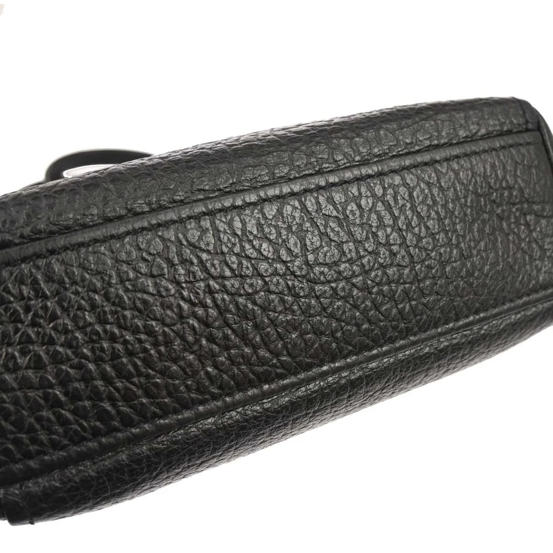 PRADA BLACK LEATHER HANDBAG - 3