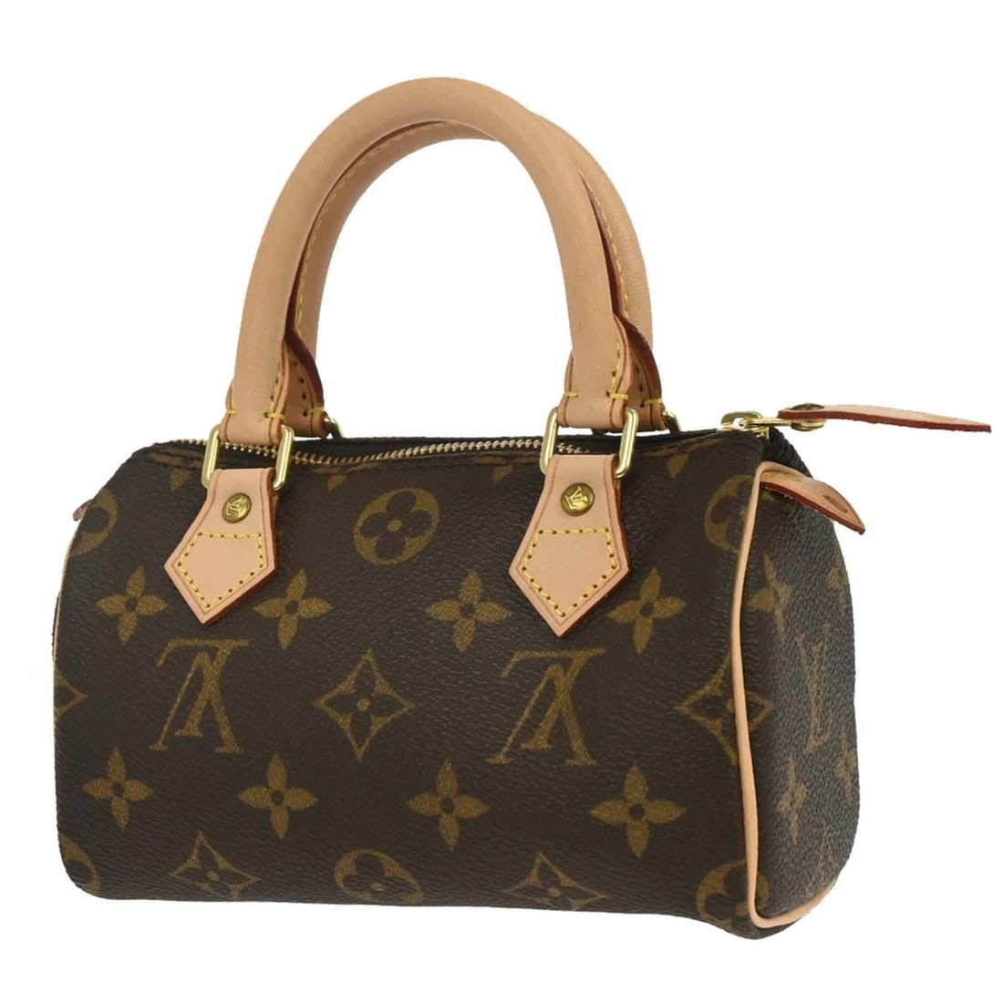 LOUIS VUITTON MONOGRAM MINI SPEEDY HANDBAG - 2