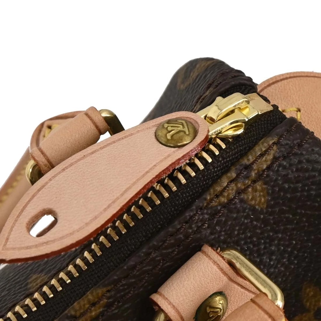 LOUIS VUITTON MONOGRAM MINI SPEEDY HANDBAG - 6