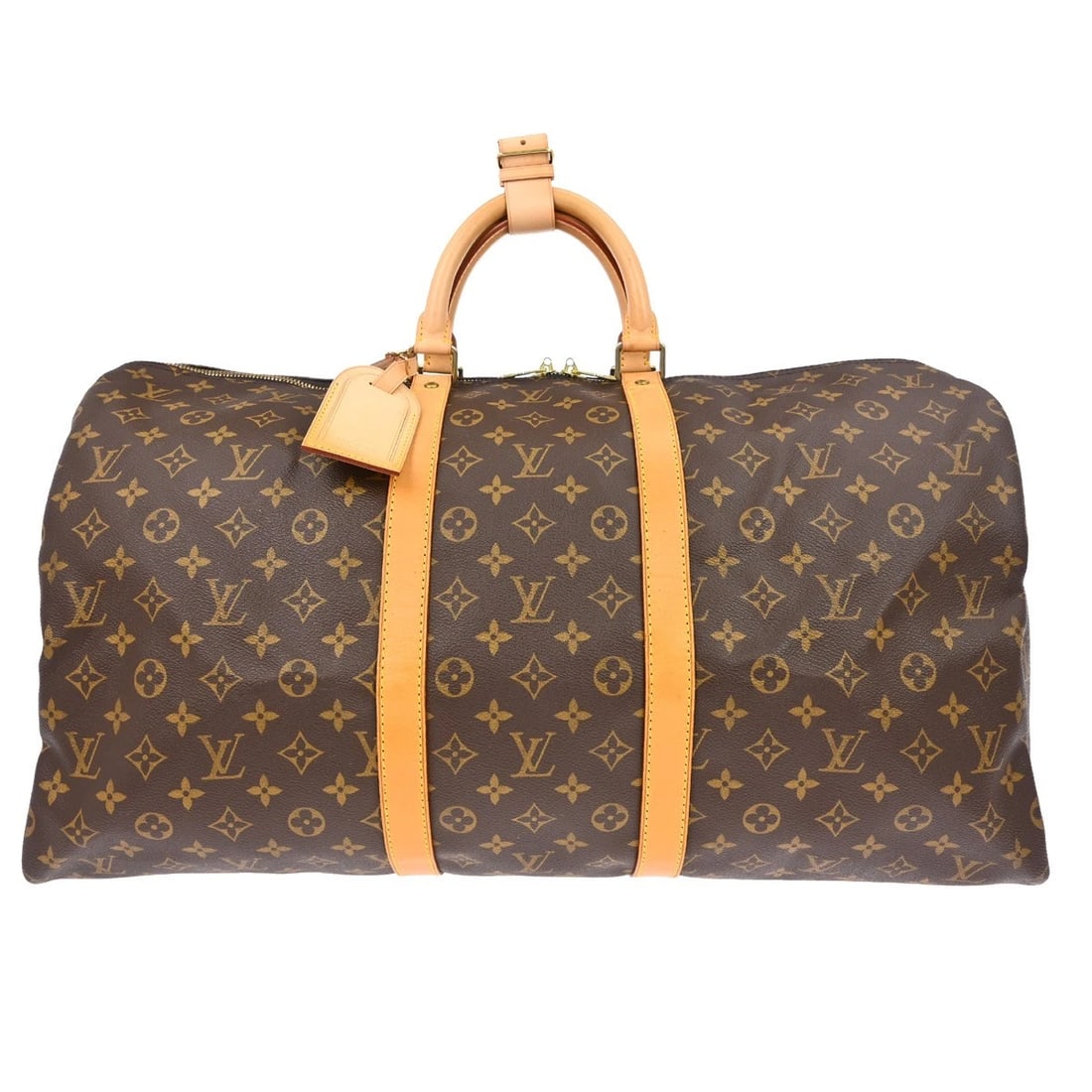 BUYIT/ LOUIS VUITTON MONOGRAM KEEPALL TRAVEL HANDBAG (1 of 11)