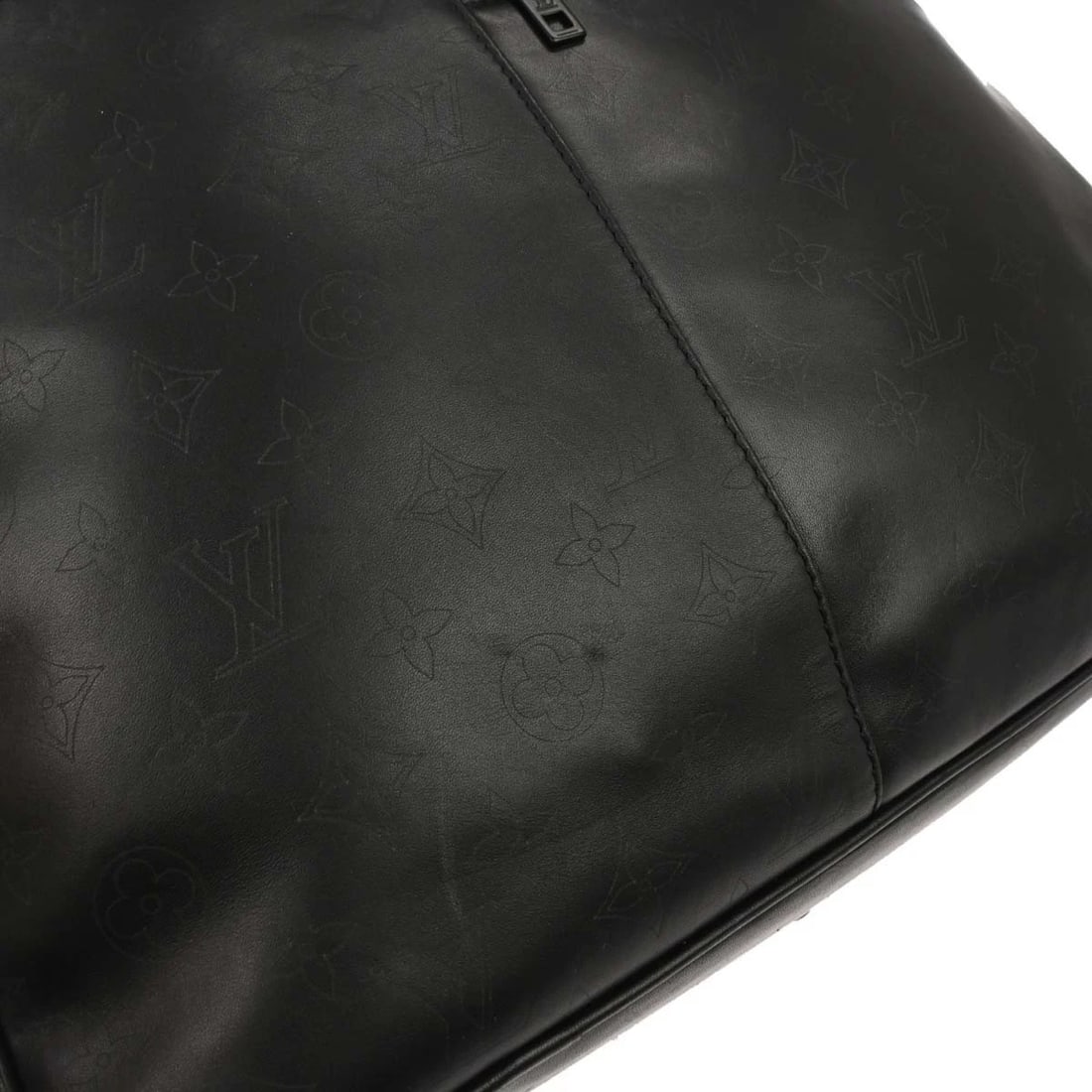 LOUIS VUITTON BLACK MONOGRAM DIFFILLE UPTON 2WAY HANDBAG - 5