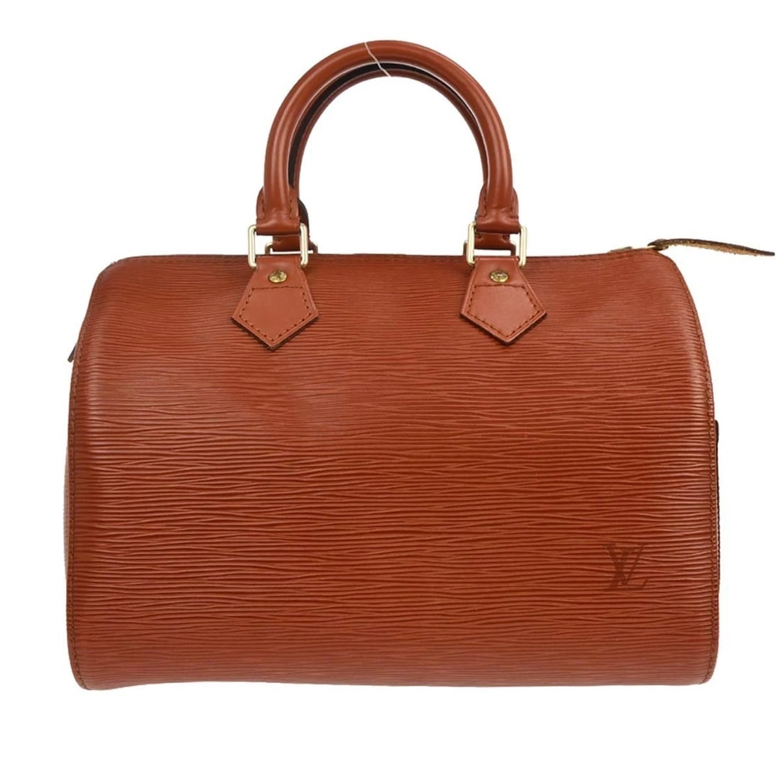 LOUIS VUITTON BROWN EPI SPEEDY HANDBAG (1 of 6)