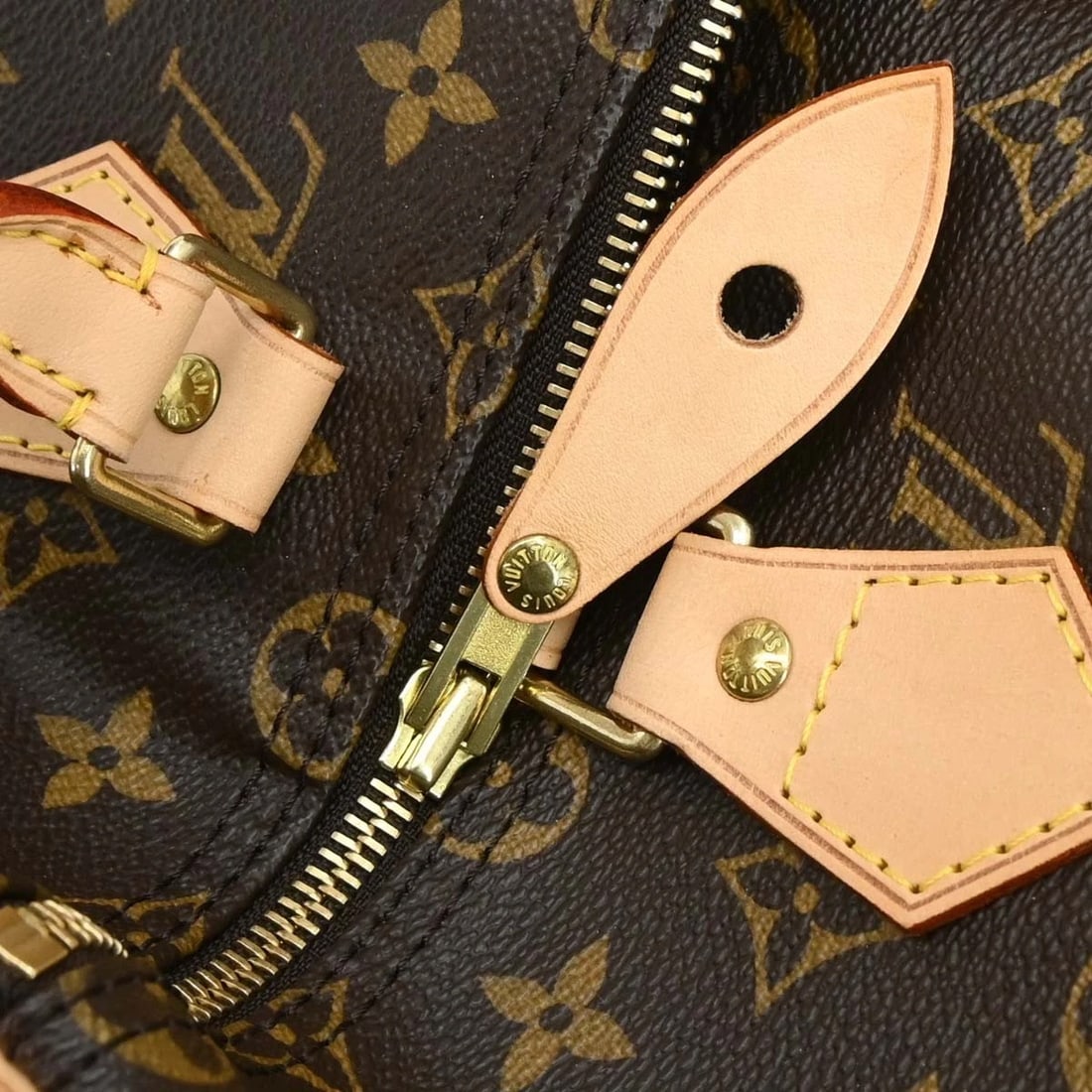 LOUIS VUITTON MONOGRAM SPEEDY HANDBAG - 6