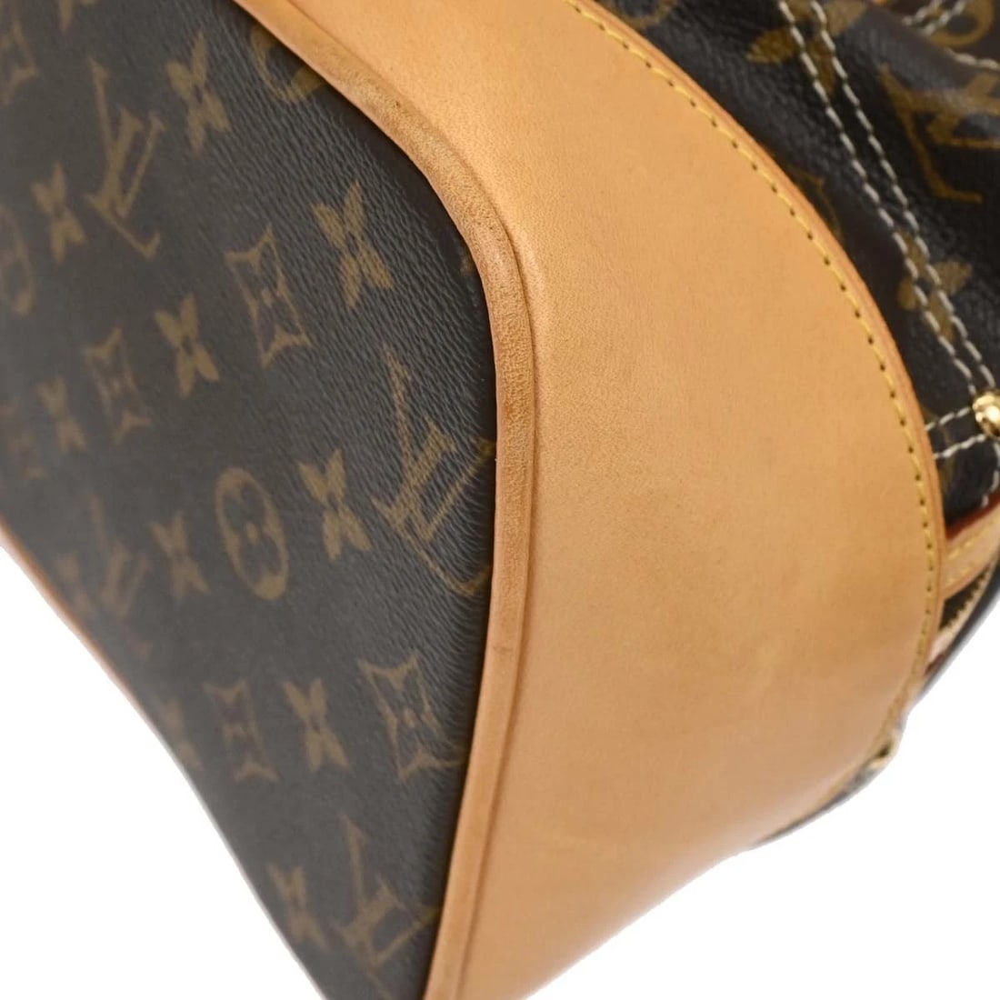 LOUIS VUITTON MONOGRAM RIVETING HANDBAG - 4