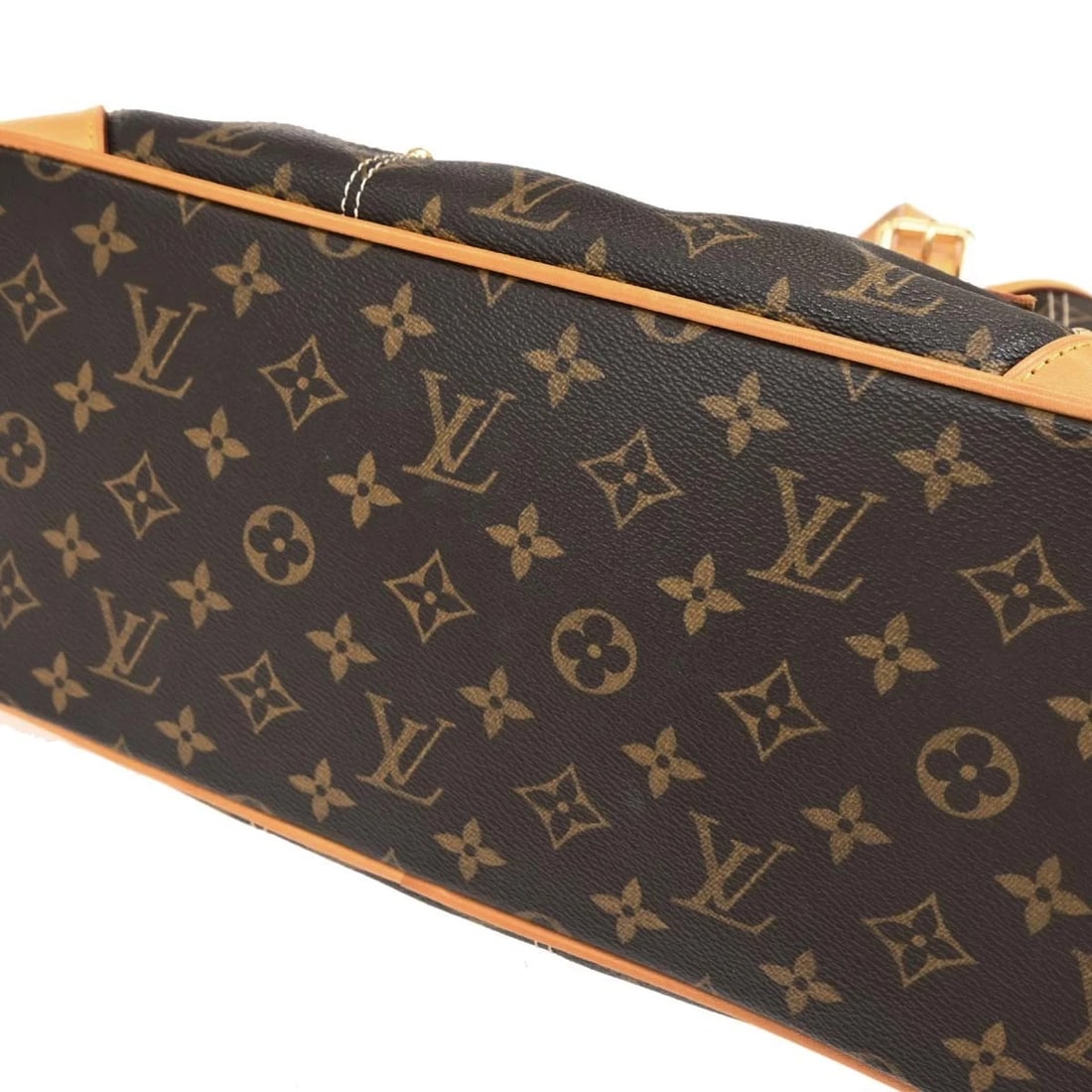 LOUIS VUITTON MONOGRAM RIVETING HANDBAG - 5