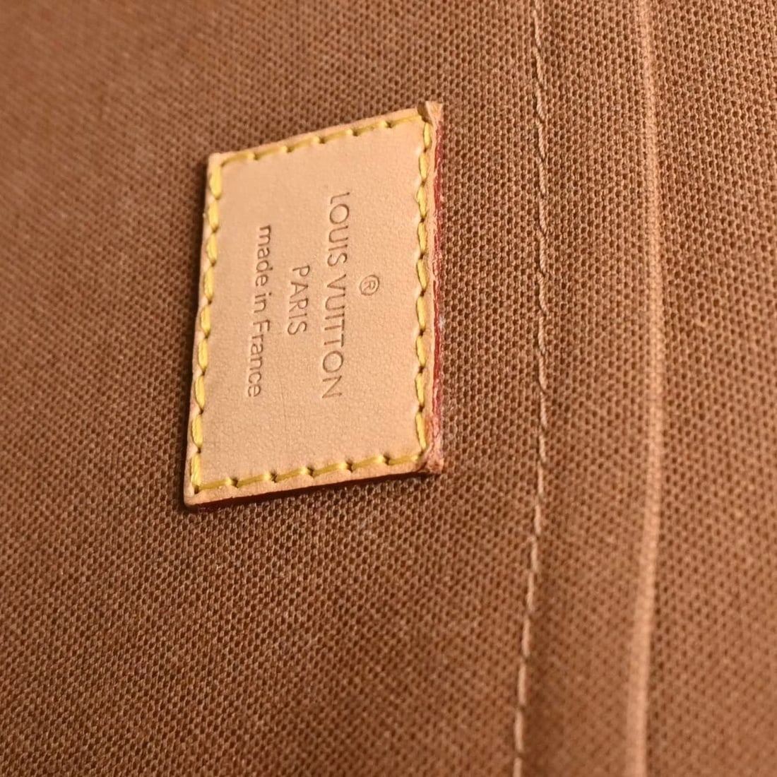 LOUIS VUITTON MONOGRAM RIVETING HANDBAG - 8