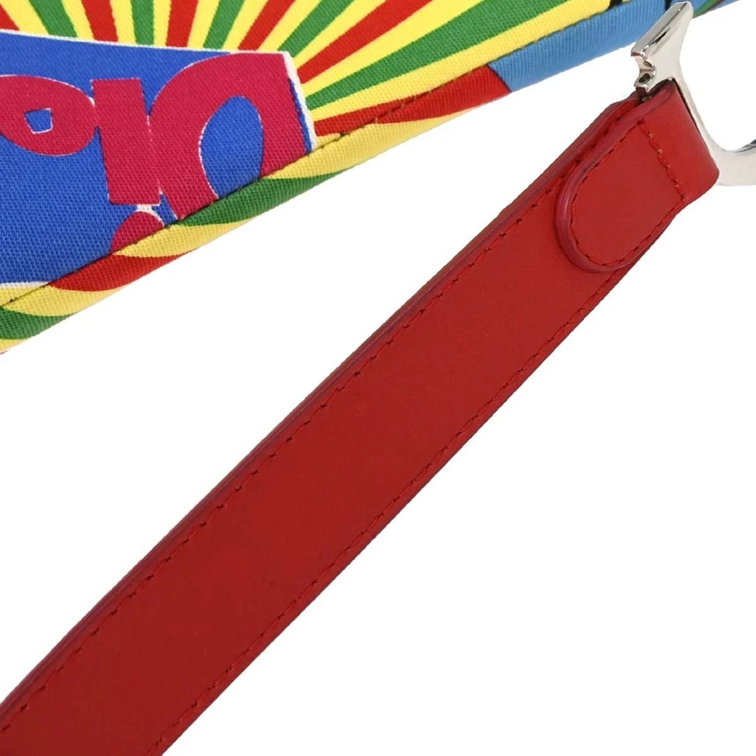 CHRISTIAN DIOR RED DIOR MANIA SADDLE HANDBAG - 3