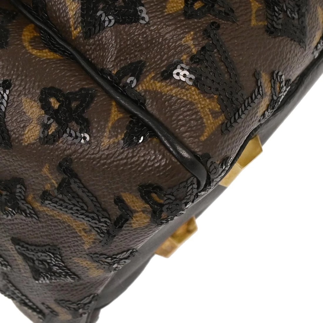 LOUIS VUITTON MONOGRAM ECLIPSE SPEEDY HANDBAG - 5