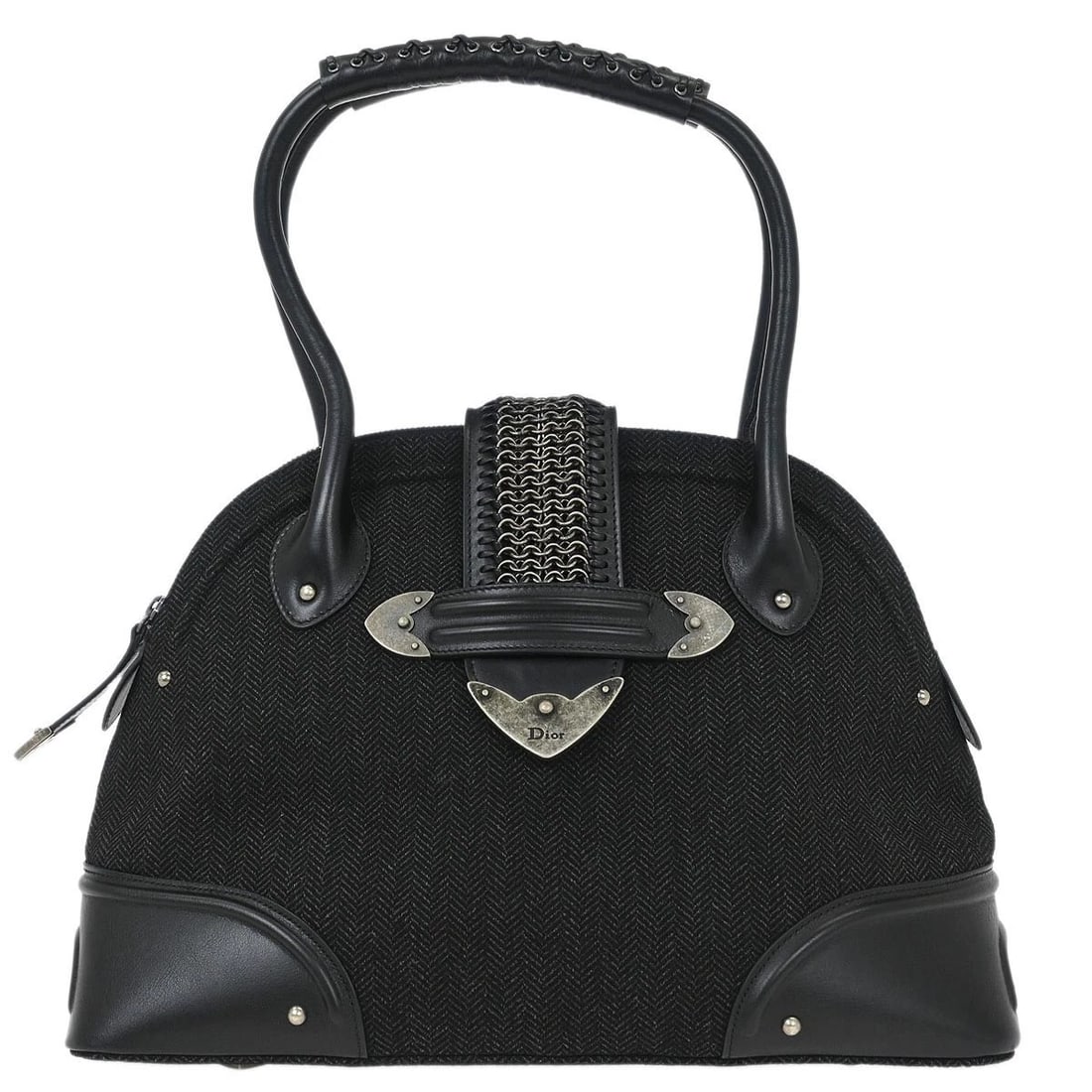 CHRISTIAN DIOR BLACK HANDBAG (1 of 9)