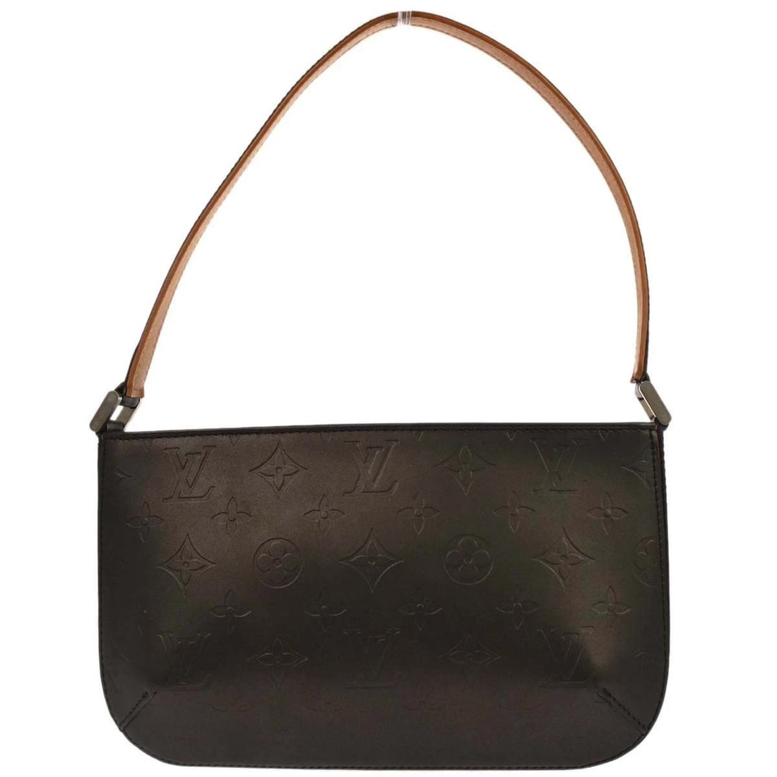 LOUIS VUITTON BLACK MONOGRAM MAT FOWLER HANDBAG: Louis Vuitton Black Monogram Mat Fowler Handbag Brand: Louis Vuitton Type: Top Handle Bag Material/Exterior Material: Monogram Mat Leather, Leather Color/Exterior Color: Black Size: W 9.4 x H 5.9