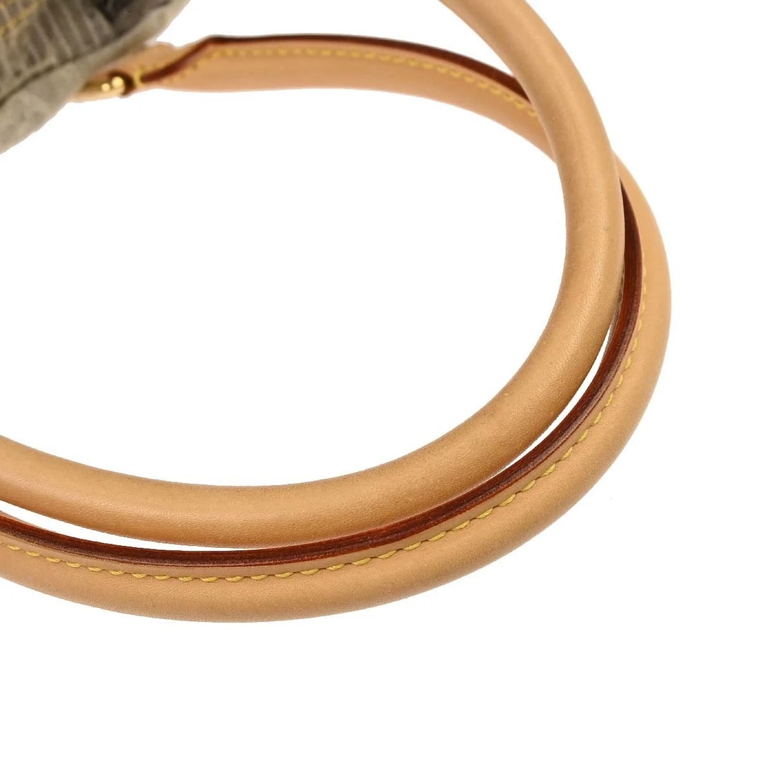 LOUIS VUITTON GRAY MONOGRAM DENIM PATCHWORK BOWLY HANDBAG - 3