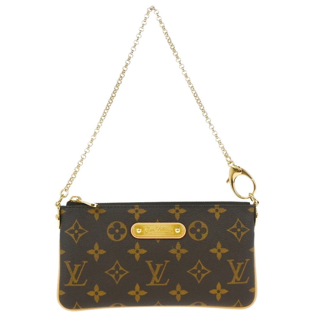 LOUIS VUITTON MONOGRAM POCHETTE MILLA MM HANDBAG (1 of 6)