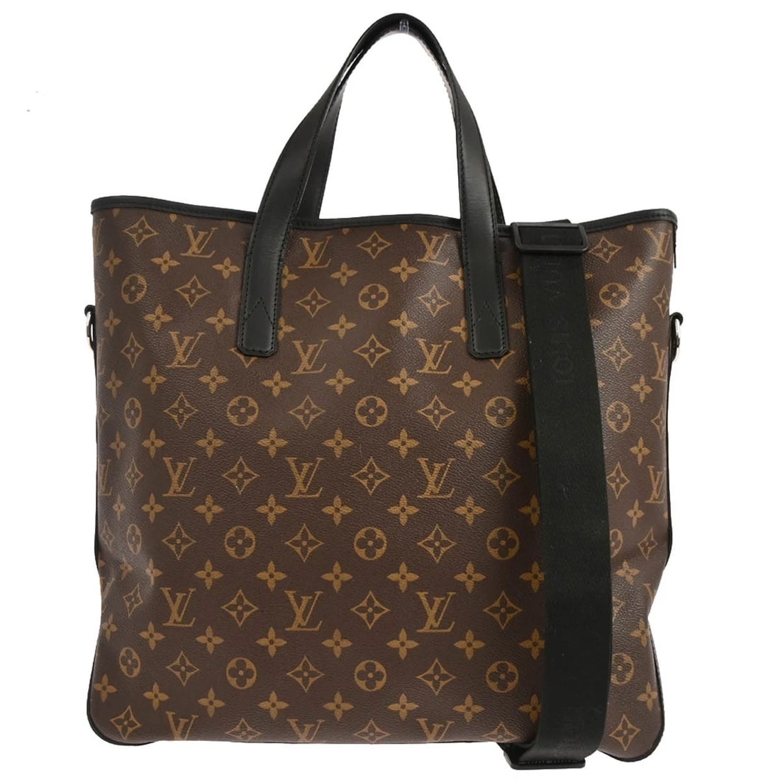 LOUIS VUITTON MONOGRAM MACASSAR DAVIS TOTE HANDBAG (1 of 9)