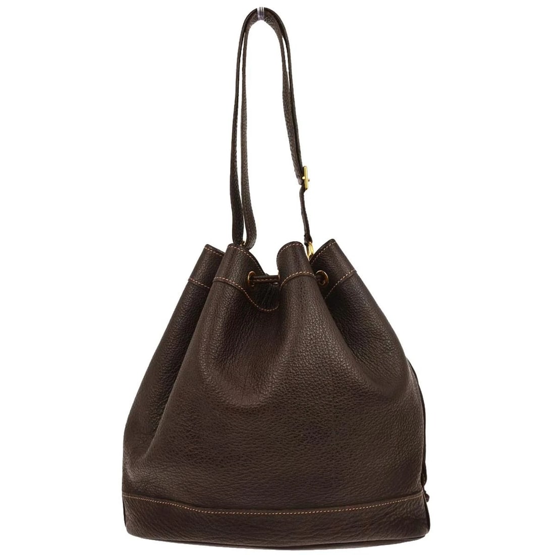HERMES HAVANE BUFFALO SKIPPER MARKET GM BUCKET DRAWSTRING SHOULDER BAG: Hermes Havane Buffalo Skipper Market GM Bucket Drawstring Shoulder Bag Brand: HERMÈS Type: Bucket & Drawstring Bag Material/Exterior Material: Buffalo Skipper Color/Exterior Color: Havane 