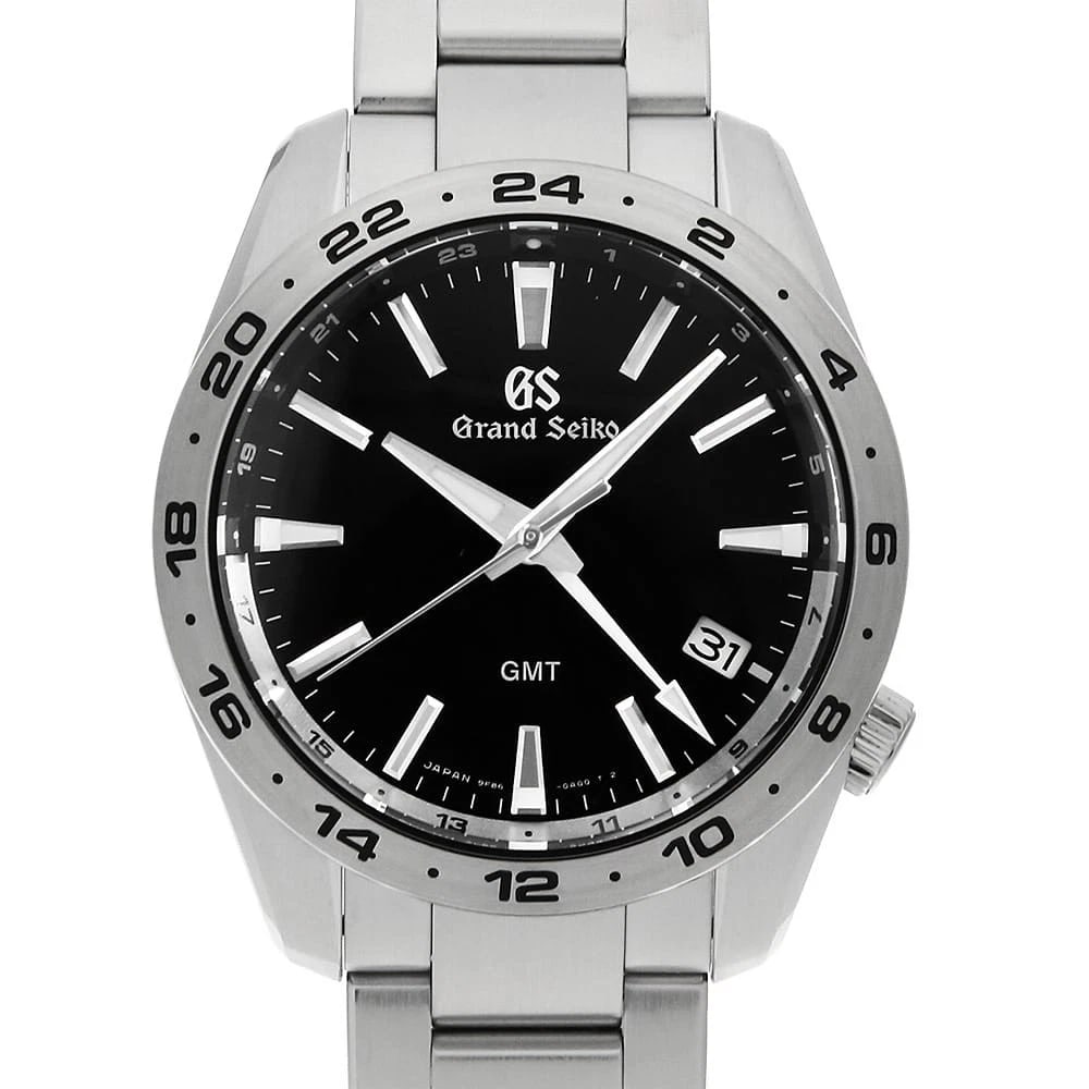 GRAND SEIKO SPORTS COLLECTION: Grand Seiko Sports Collection Brand: Grand Seiko Type: Wrist watch Material: Band MaterialStainless Steel, Case MaterialStainless Steel Color: Black Size: Case:W39mm Circumference of