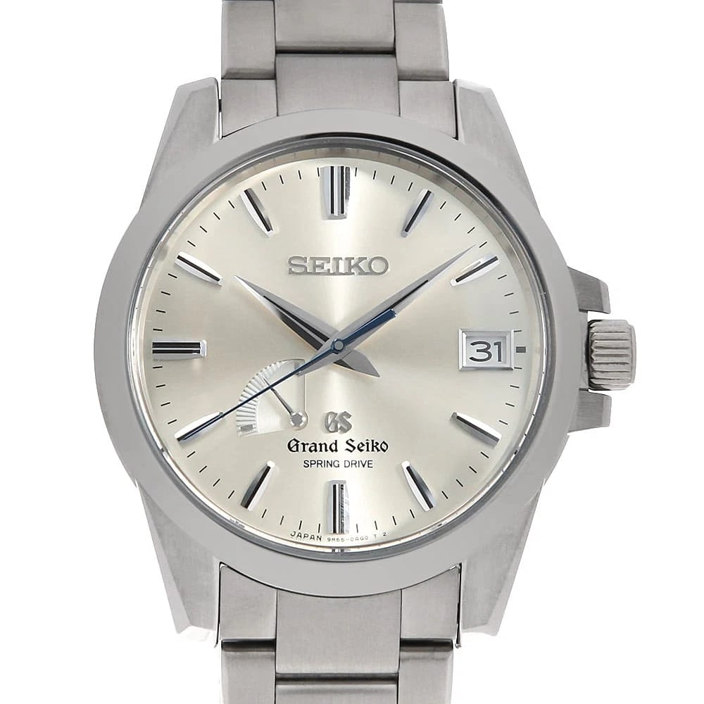 GRAND SEIKO POWER RESERVE: Grand Seiko Power reserve Brand: Grand Seiko Type: Wrist watch Material: Band MaterialBright Titanium, Case MaterialBright Titanium Color: Silver Size: Case:W39.4mm Circumference of