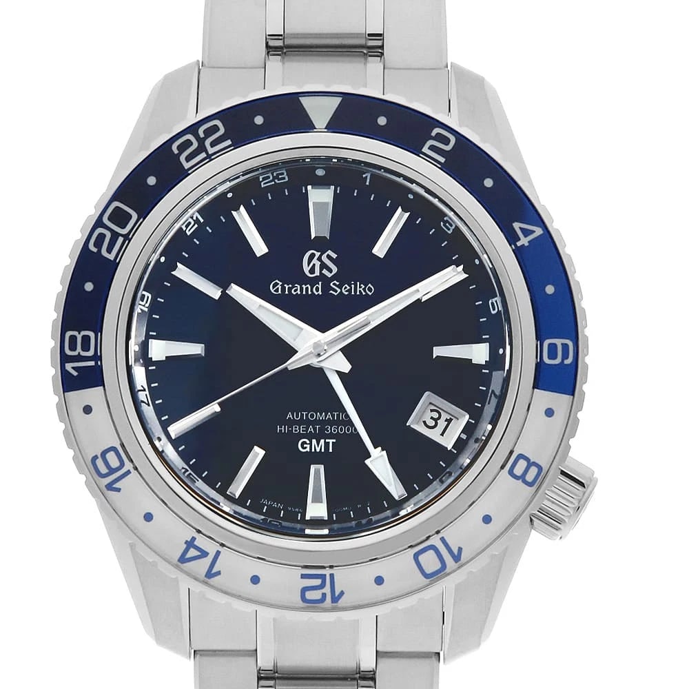 GRAND SEIKO SPORTS COLLECTION: Grand Seiko Sports Collection Brand: Grand Seiko Type: Wrist watch Material: Band MaterialStainless Steel, Case MaterialStainless Steel Color: Blue Size: Case:W44.2mm Circumference of