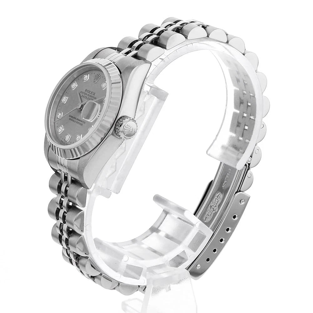 ROLEX DATEJUST DIAMOND GRAY - 2