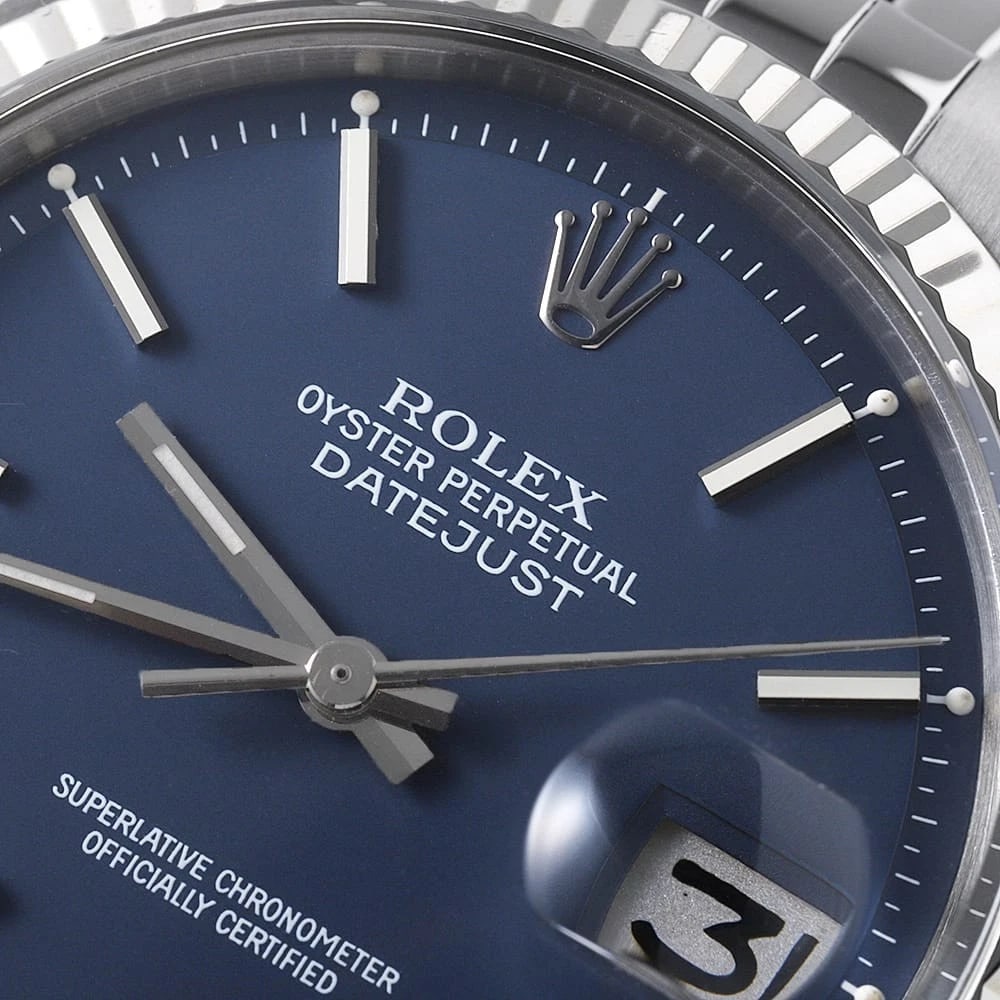 ROLEX DATEJUST BLUE - 4