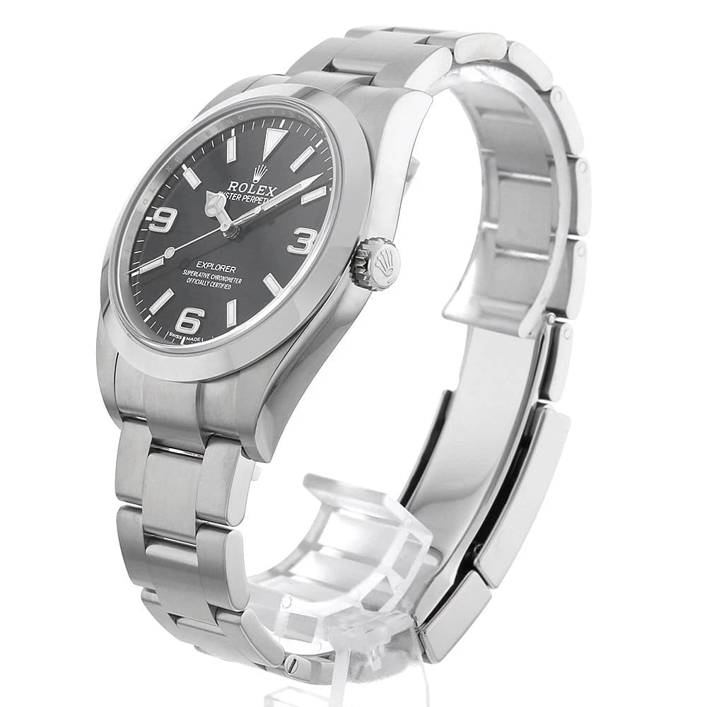 ROLEX EXPLORER LATE MODEL WHITE BLACK - 2