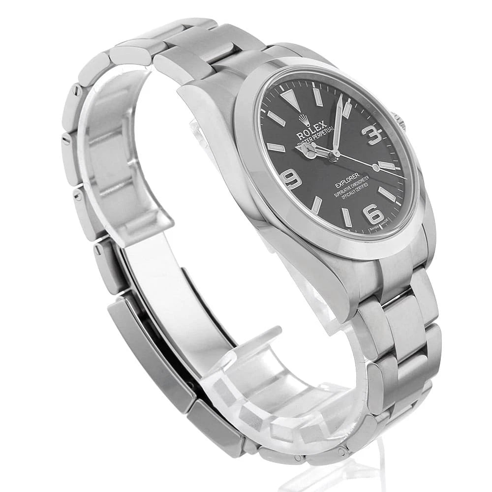 ROLEX EXPLORER LATE MODEL WHITE BLACK - 3