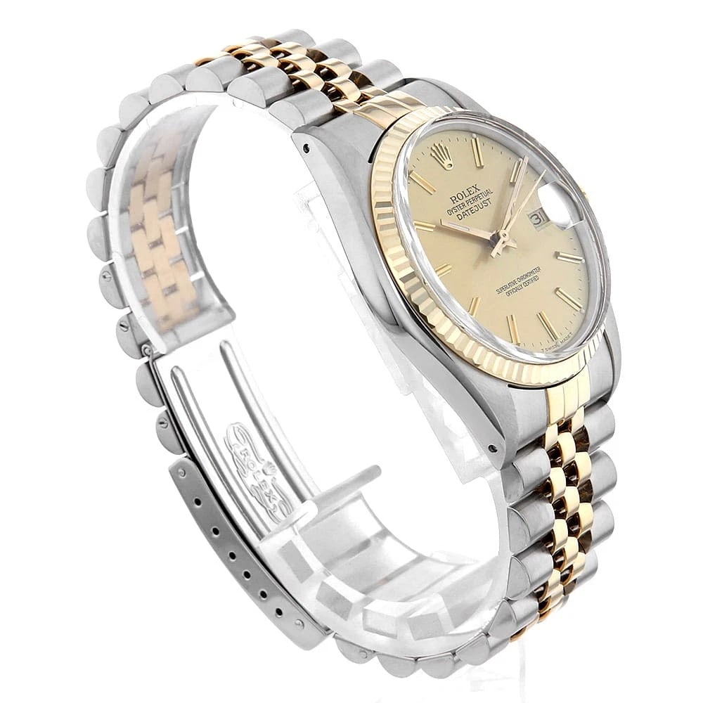 ROLEX DATEJUST CHAMPAGNE - 3