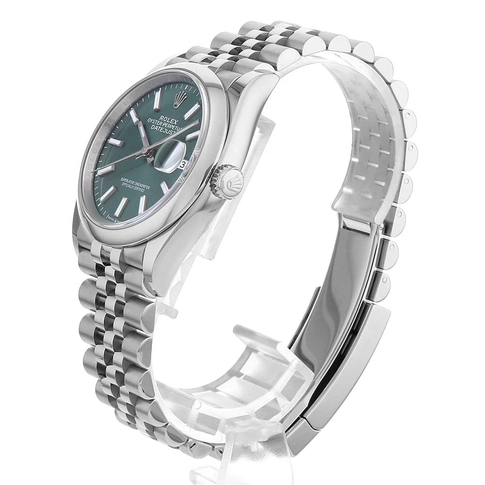 ROLEX DATEJUST MINT GREEN - 2