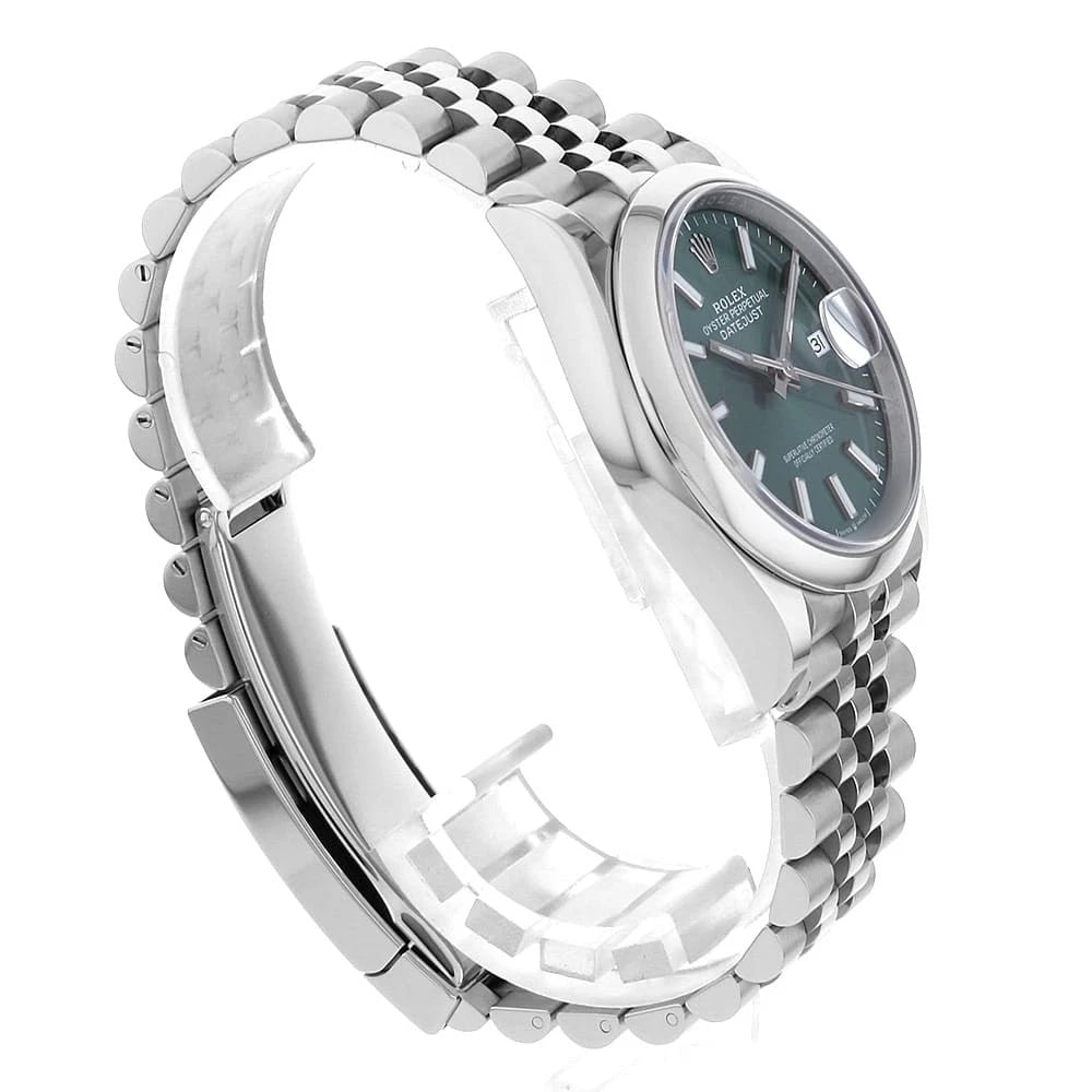 ROLEX DATEJUST MINT GREEN - 3