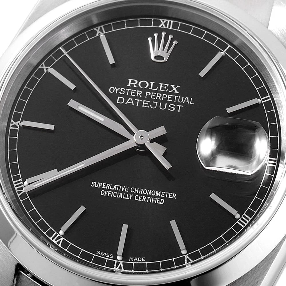 ROLEX DATEJUST BLACK - 4