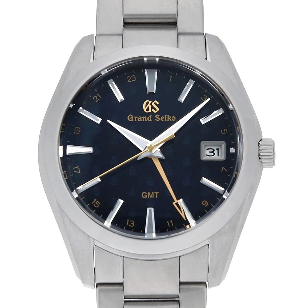 GRAND SEIKO HERITAGE COLLECTION: Grand Seiko Heritage Collection Brand: Grand Seiko Type: Wrist watch Material: Band MaterialStainless Steel, Case MaterialStainless Steel Color: Blue Size: Case:W40mm Circumference of