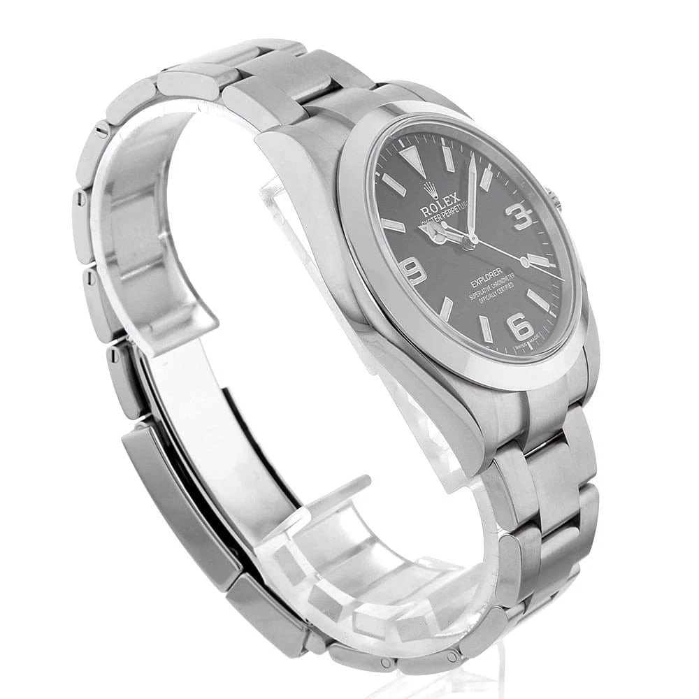 ROLEX EXPLORER LATE MODEL WHITE BLACK - 3