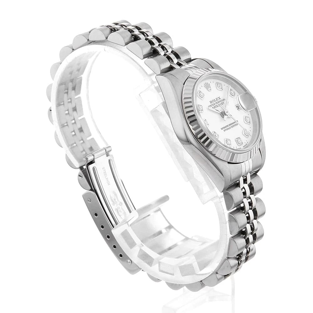 ROLEX DATEJUST DIAMOND WHITE - 3