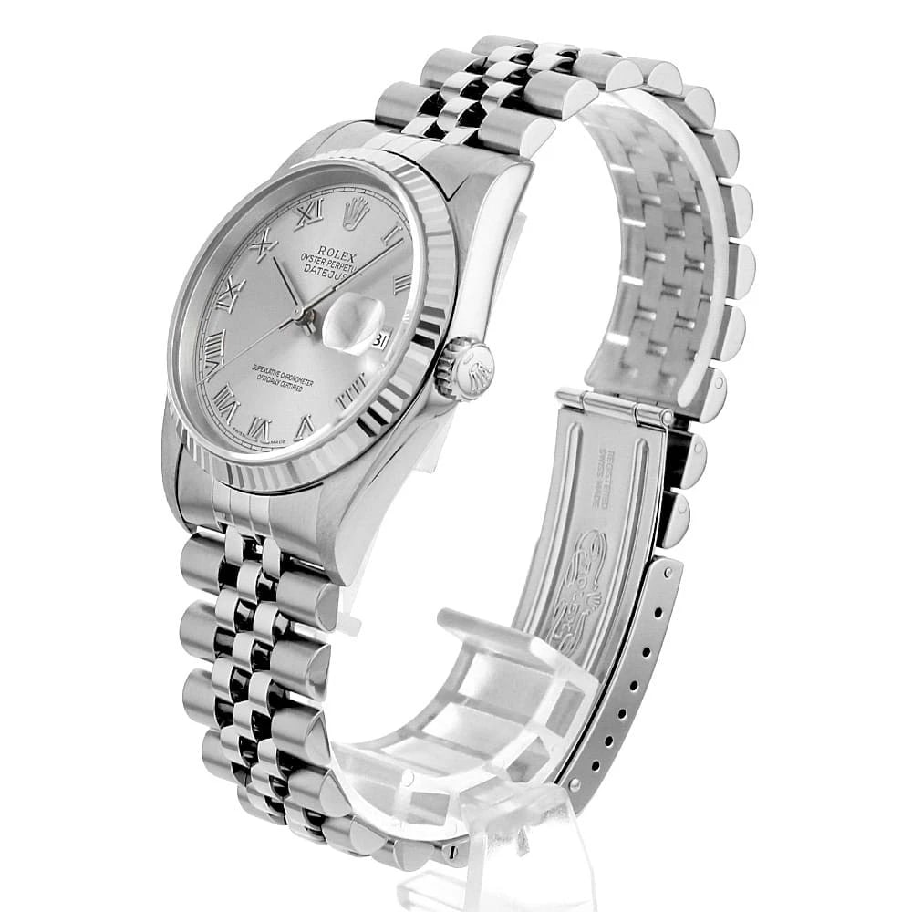 ROLEX DATEJUST SILVER - 2